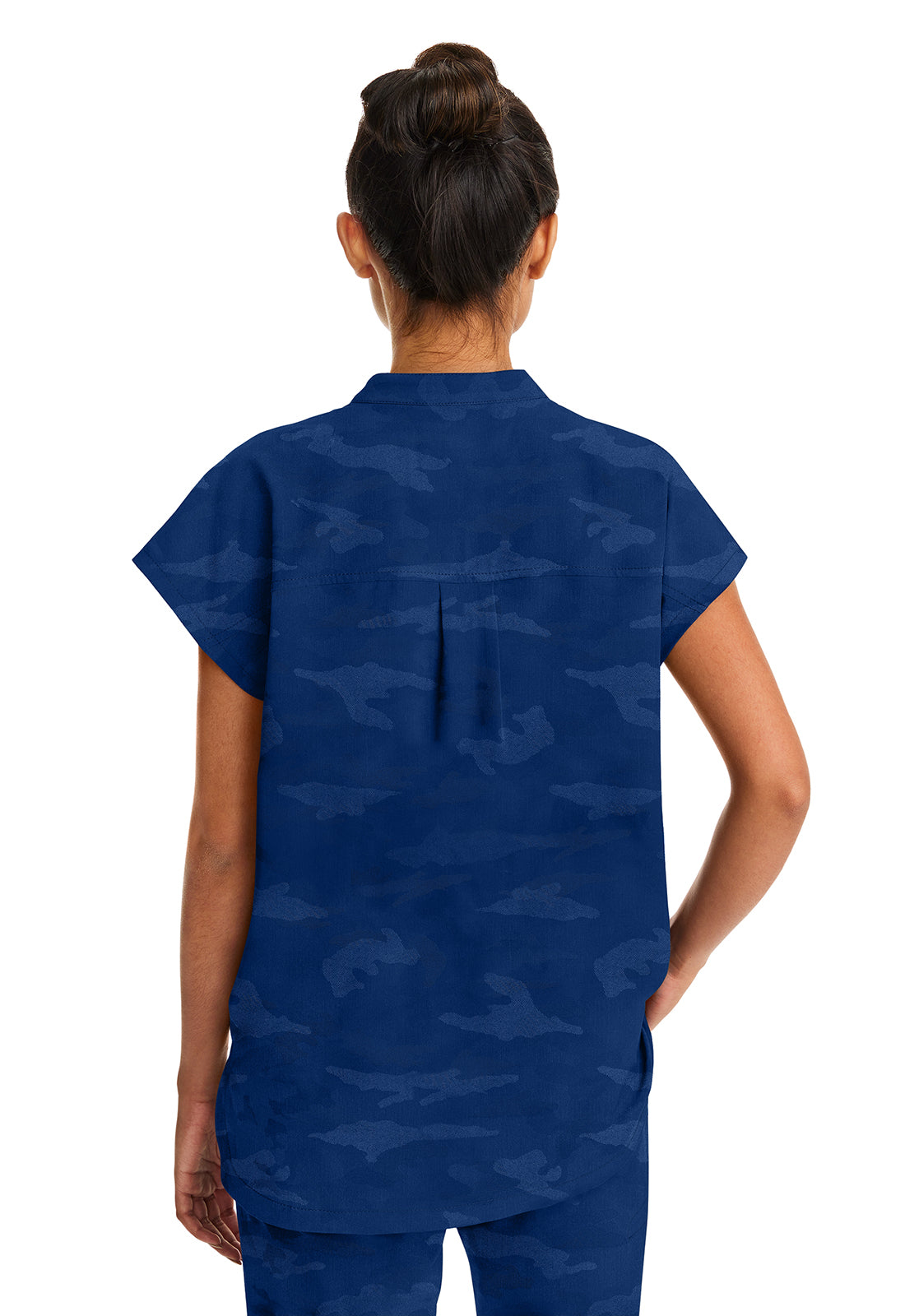 FILIPINA HEALING HANDS CAMO 2352 NAVY L back
