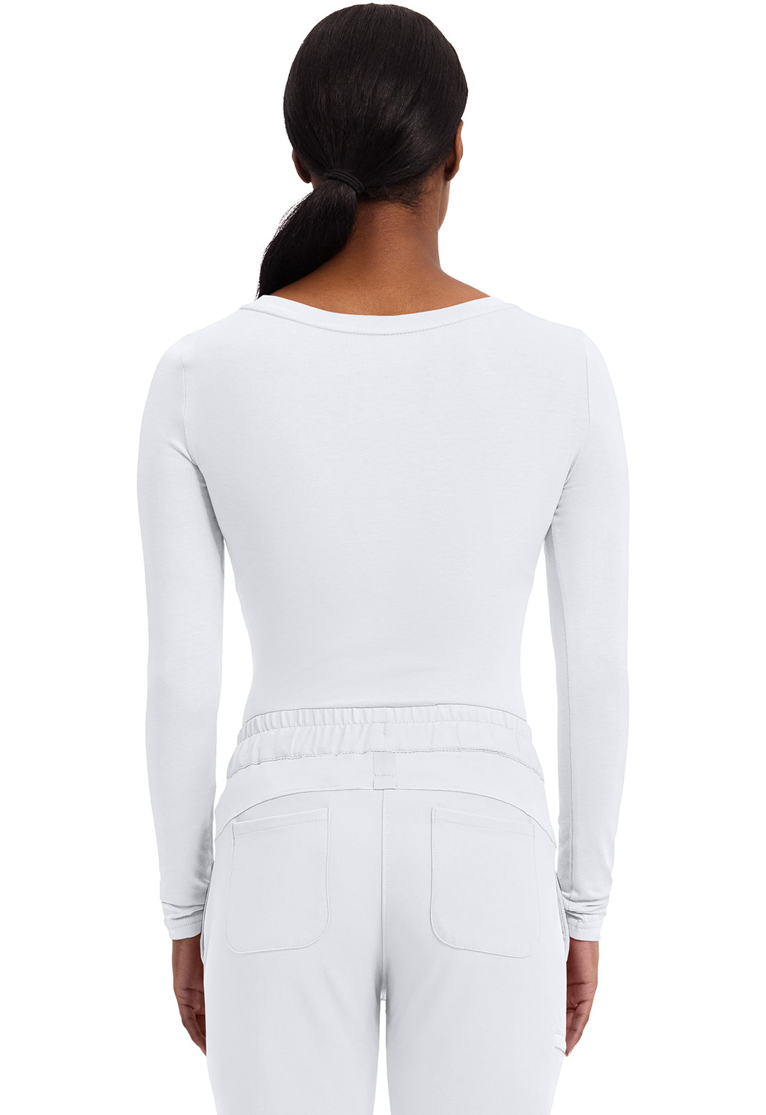 UNDERSCRUB HEALING HANDS 5047 WHITE M back