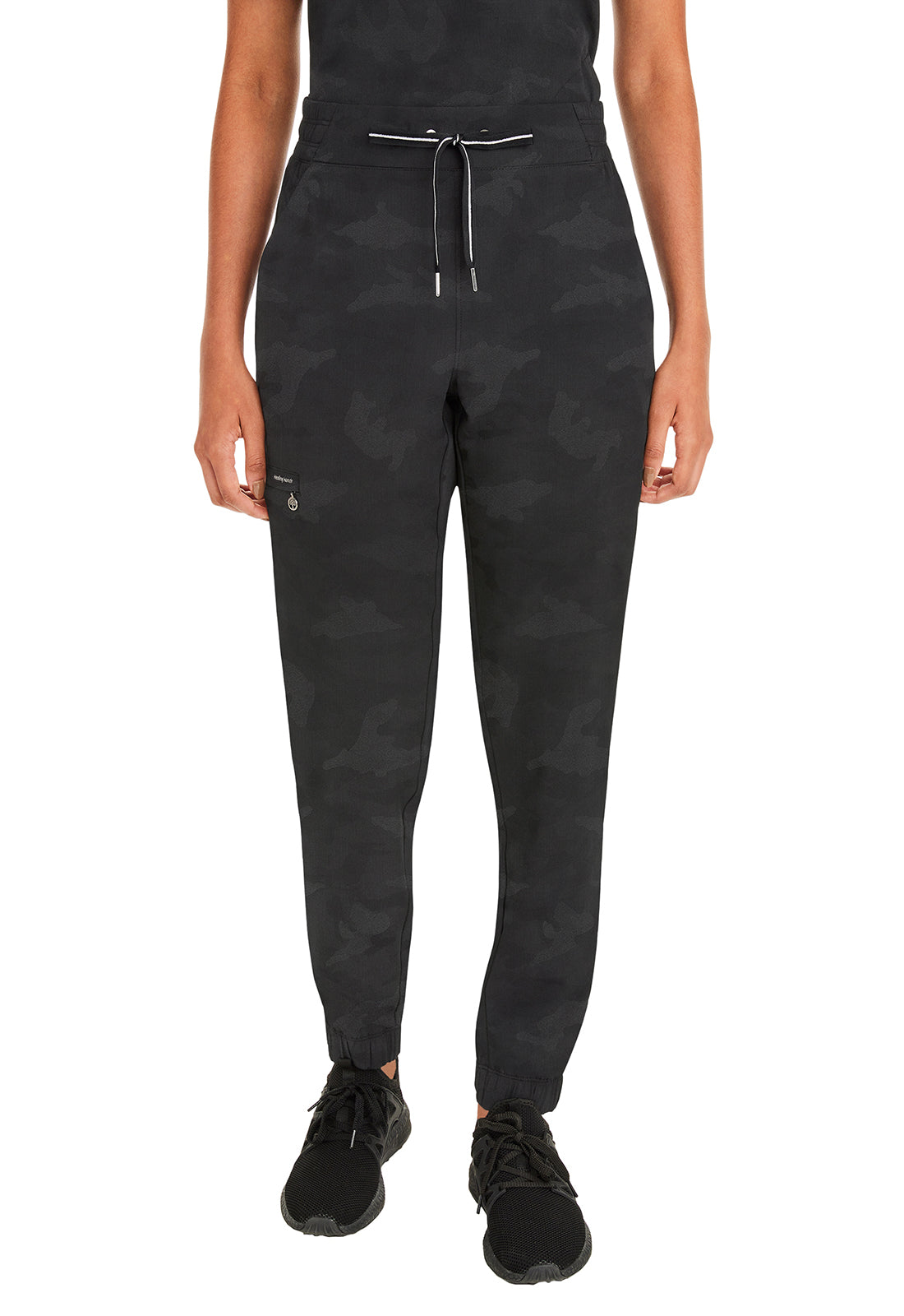 JOGGER HEALING HANDS CAMO 9350 BLACK S