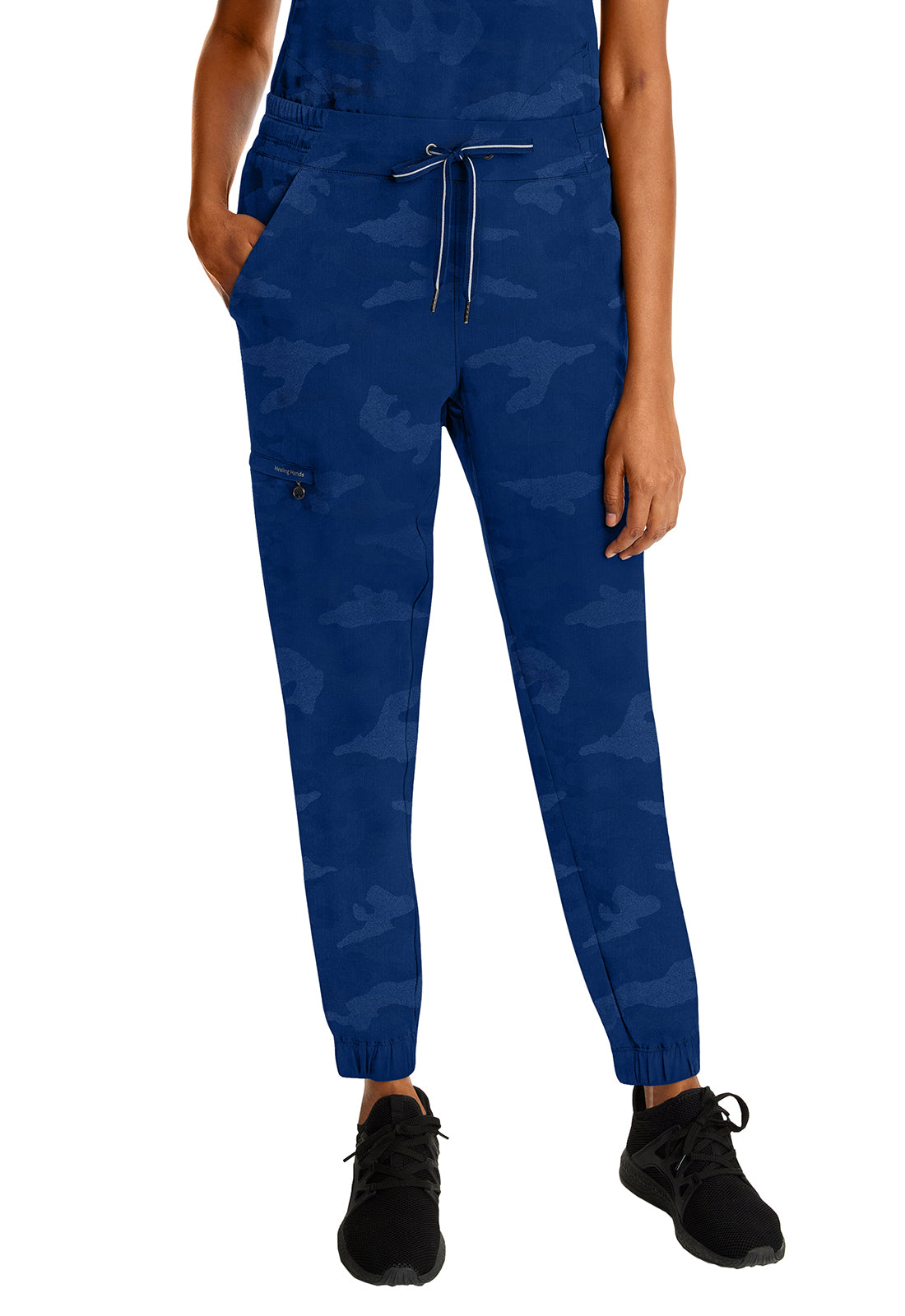 JOGGER HEALING HANDS CAMO 9350 NAVY L