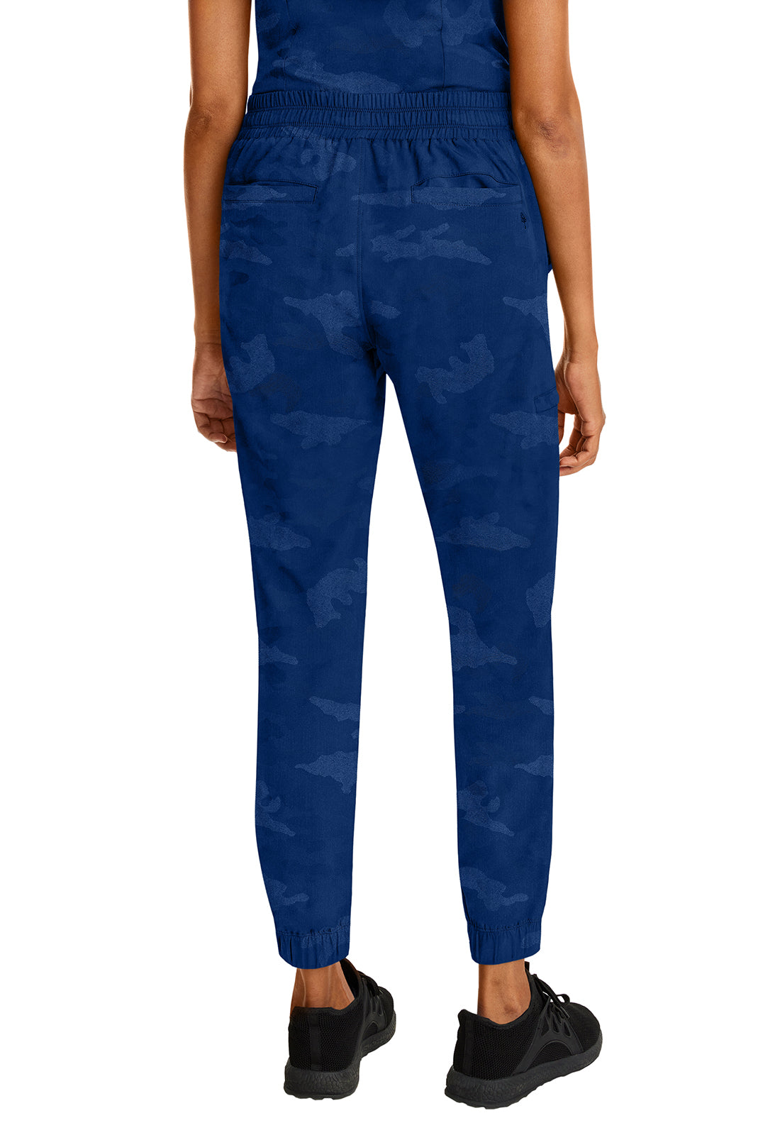 JOGGER HEALING HANDS CAMO 9350 NAVY L back
