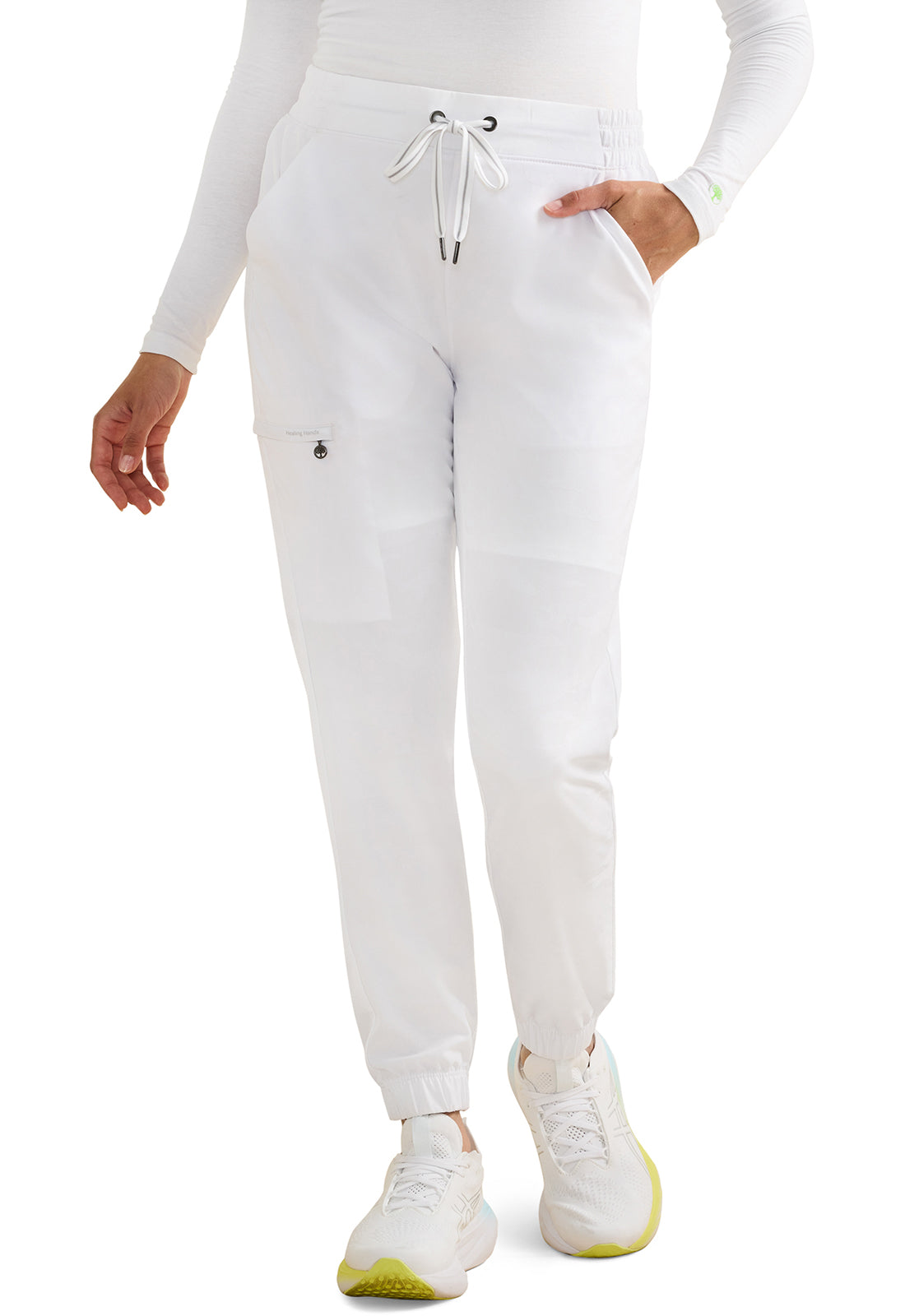 JOGGER HEALING HANDS CAMO 9350 WHITE XS