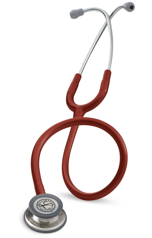 LITTMANN, 3M, CLASSIC III STETHOSCOPE, 5627, STANDARD-FINISH, CHESTPIECE, BURGUNDY TUBE